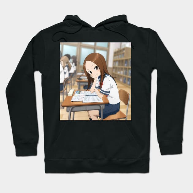 Karakai Jouzu No Takagi-san Hoodie by RhysDawson